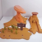 Mattel Disney Pixar Cars 3 Willy's Butte Transforming Track Launcher Cactus Part Used. Price: $40.00.