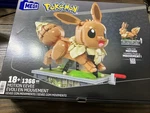 New Mega Pok Mon Action Figure Building Set, Motion Eevee With 1366 Pieces. Price: $82.99.