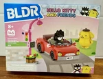 Bldr Hello Kitty Badtz-maru Convertible Building Set New Sealed/ Free Shipping. Price: $13.99.