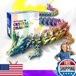Hybais 30 Inch Large Printed DRAGON,3D Dragons Figurine Toy,big New. Price: $56.40.