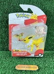 Pokemon Battle Ready Figure Set Flapple Jolteon Clefairy Jazwares 3 Pack New. Price: $19.00.