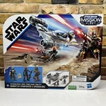 Wars The Mandalorian Mission Fleet Mando's N-1 Starfighter & Speeder Bike New. Price: $26.11.