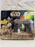 Star Wars Endor Attack Bunker 1997 Kenner POTF2 New Sealed Playset Damaged Box. Price: $49.95.