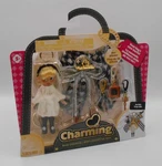 Jakks Pacific Charming Bag Charms So Chic Set W/doll 10+ Pieces. New. Price: $19.98.