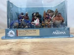 Disney Moana Deluxe 10 Piece Figure Maui Heihei Pua Nib New. Price: $45.00.