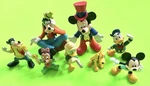 Disney Mickey Mouse & Friends Figures Cake Toppers Pvc Some Store Used. Price: $18.00.