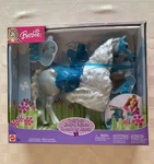 Rare Posh Pets Barbie Horse, 67019, Silver Mattel 2003 / New In Box. Price: $145.63.