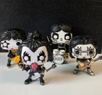 Funko Pop Kiss Band Loose Lot Of 4 Plus Drums Used. Price: $24.99.