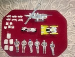 Vintage 1990S Lanard The Corps Star Force Action Figure/vehicles Bundle Used. Price: $59.99.
