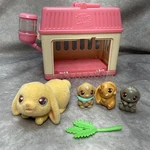 Little Live Pets Mama Surprise Minis Flocked Bunny Rabbit Babies Hutch Moose Toy Used. Price: $14.99.