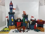 Vintage Fisher Price Castle W/ Figures, Manual, & Extras Used. Price: $70.00.