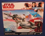 Star Wars Resistance Ski Speeder Vehicle Poe Dameron 4" Action Figure 2017 Mib New. Price: $22.49.