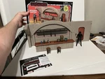 Star Wars Mandalorian Vintage Collection Nevarro Cantina Playset Open W/ Figure Used. Price: $59.99.