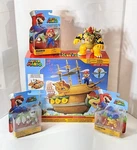 Super Mario Deluxe Bowser's Air Ship Playset W/ Action Figure Sounds New. Price: $175.00.