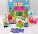Jazwares Peppa Pig Sweet Day Ice Cream Party Playset Gabriella Goat Figure Used. Price: $24.95.