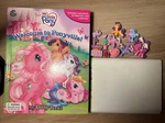 My Little Welcome To Ponyville Used Busy Books Mat, Figures Missing 1 G3 Very. Price: $34.79.