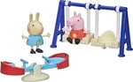 Peppa Pig Outside Fun Playset With And Rebecca Rabbit Figures New. Price: $25.19.