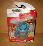 Jazwares 2023 Pokemon Battle Set Charmander Metang Kabuto New. Price: $24.95.