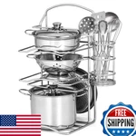 Tikonsyol 12PCS Kids Pots And Pans Playset Pretend Kitchen Toy New. Price: $38.48.