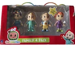 Cocomelon Jj & Family Pack With Mom Dad Bingo My First Figures 4 All New. Price: $22.00.