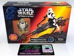 1995 Kenner Star Wars POTF2 Imperial Speeder & Biker Scout Stormtrooper Mib Used. Price: $20.00.