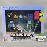 Minecraft Dolphin's Treasure Adventure Pack Steve Drowned Mattel New. Price: $99.50.