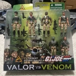 Hasbro G.i. Joe Valor Vs Venom Desert Patrol Squad Playset Gung Ho Snake Eyes New. Price: $203.00.