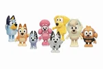 Bluey Neighborhood Friends Figures 8-PACK Bingo Lucky Judo Missy Muffin Coco New. Price: $24.99.