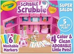 Crayola Scribble Scrubbie Pets Super Salon, Color, Paint & Wash Toy Animals New. Price: $19.99.