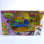 New Box Tmnt Ninja Turtles Playmates Mutant Mayhem Battle Cycle Raphael. Price: $23.39.