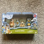 New, Unopened Moose Toys "bluey & Family" Poseable Figures Of 4. Price: $20.00.